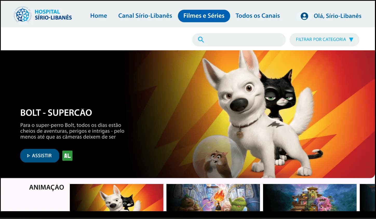Catálogo de filmes e séries com proteção DRM